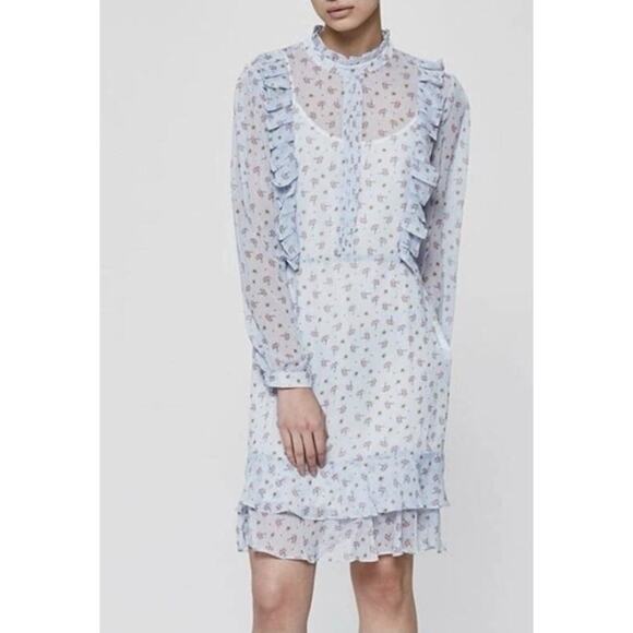 Endless Rose Dresses & Skirts - Endless rose pastel baby blue Size Small Pleated tiered Cottagecore Prairie